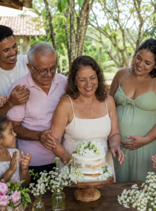 Nunca é tarde para celebrar a vida