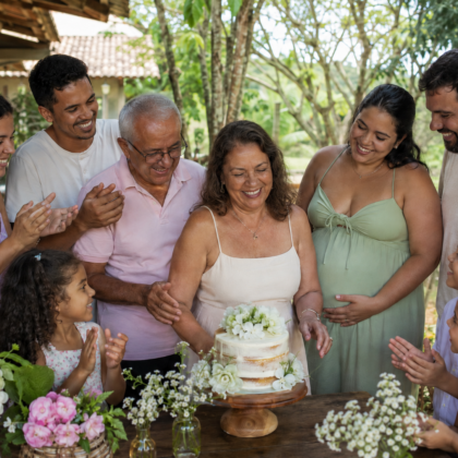 Nunca é tarde para celebrar a vida